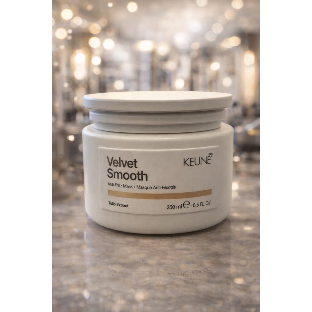 Keune Velvet Smooth Anti Frizz Hair Mask 250ml Tulip Extract